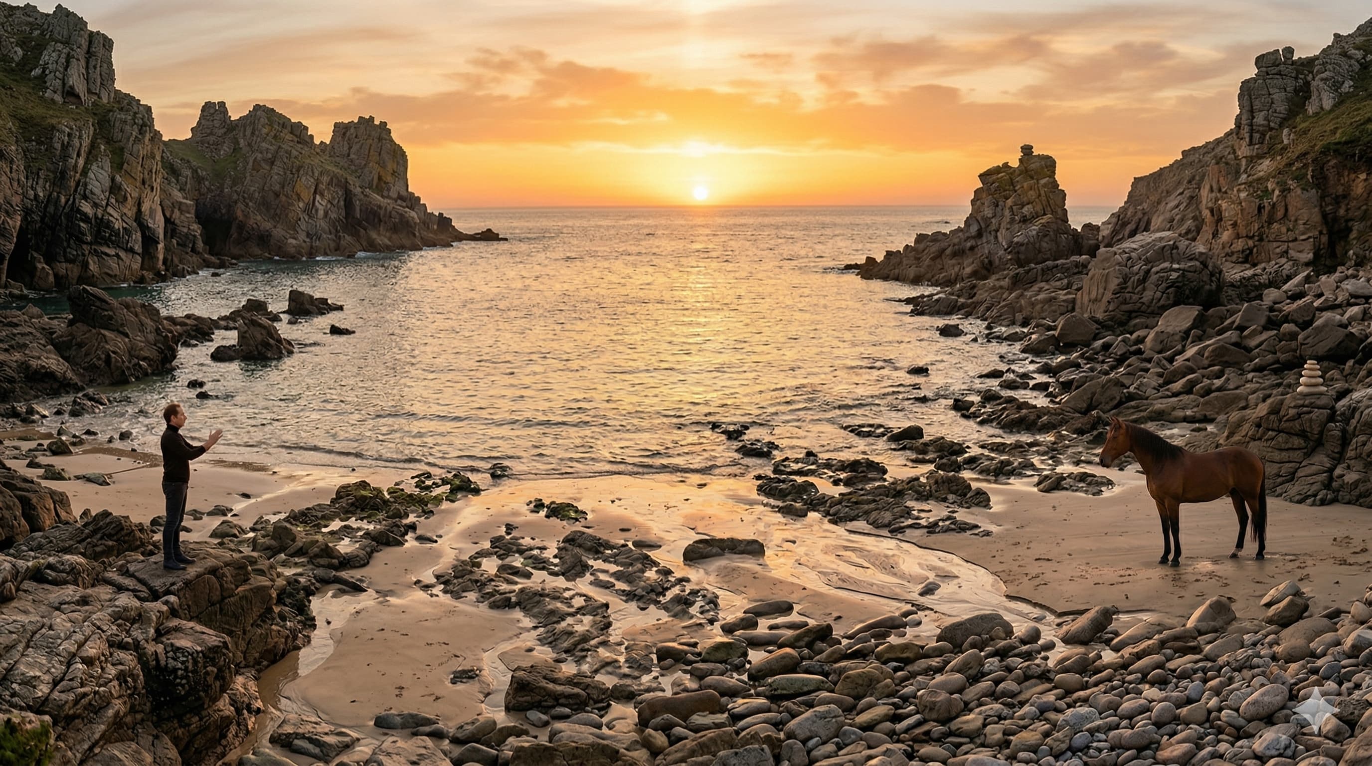 Paysage naturel évoquant l'énergie universelle et la connexion au vivant